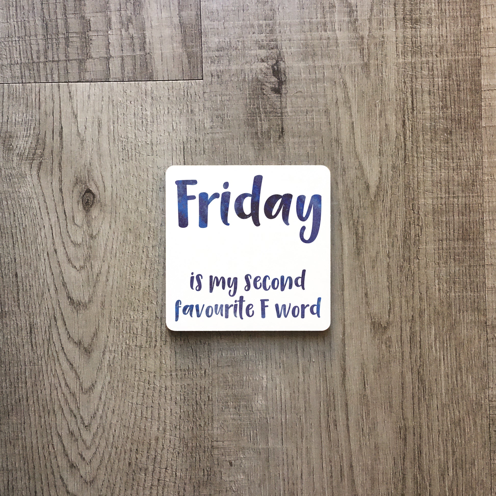 Friday is my second favourite F word | Enamel mug-Enamel mug-Adnil Creations