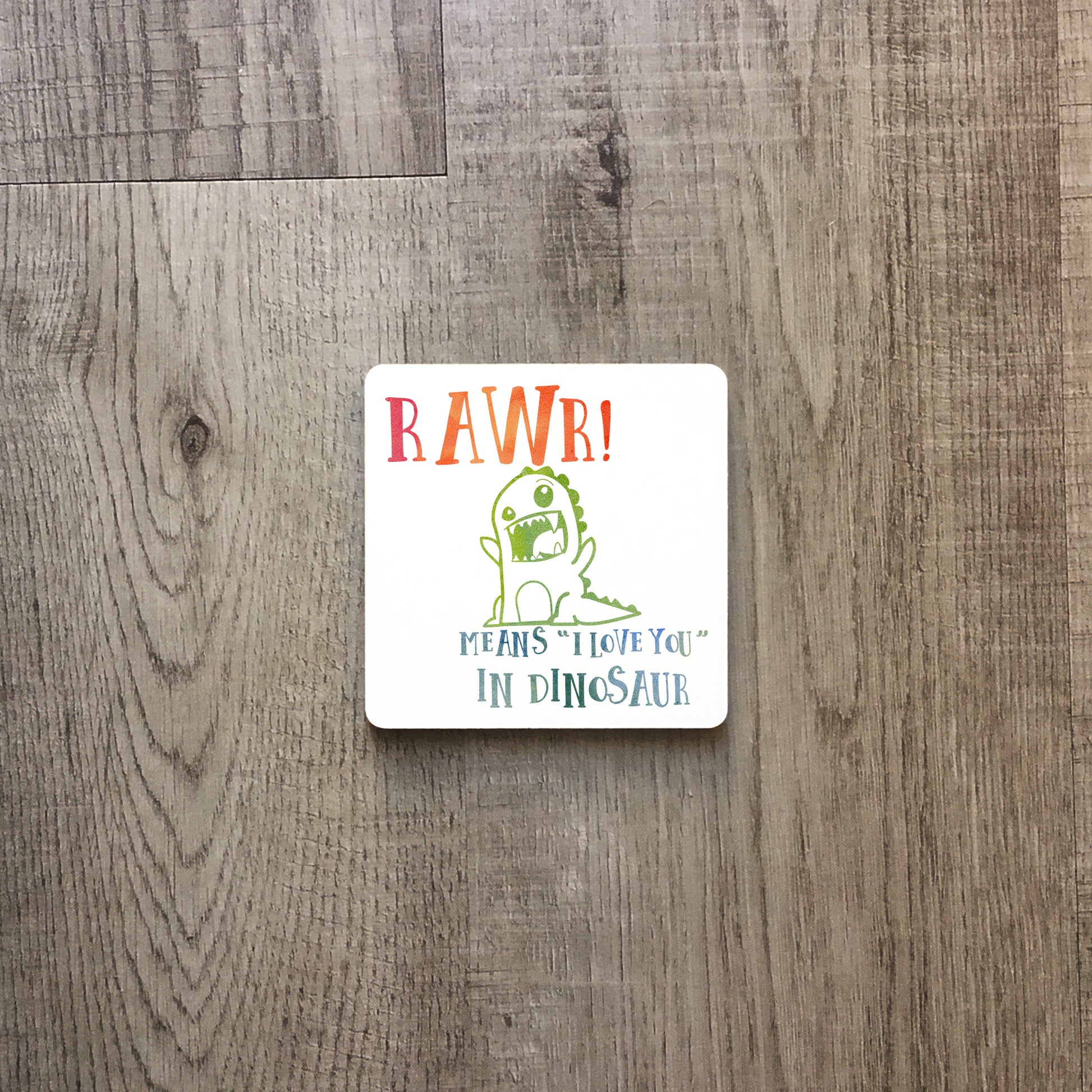Rawr means I love you in dino | Enamel mug-Enamel mug-Adnil Creations