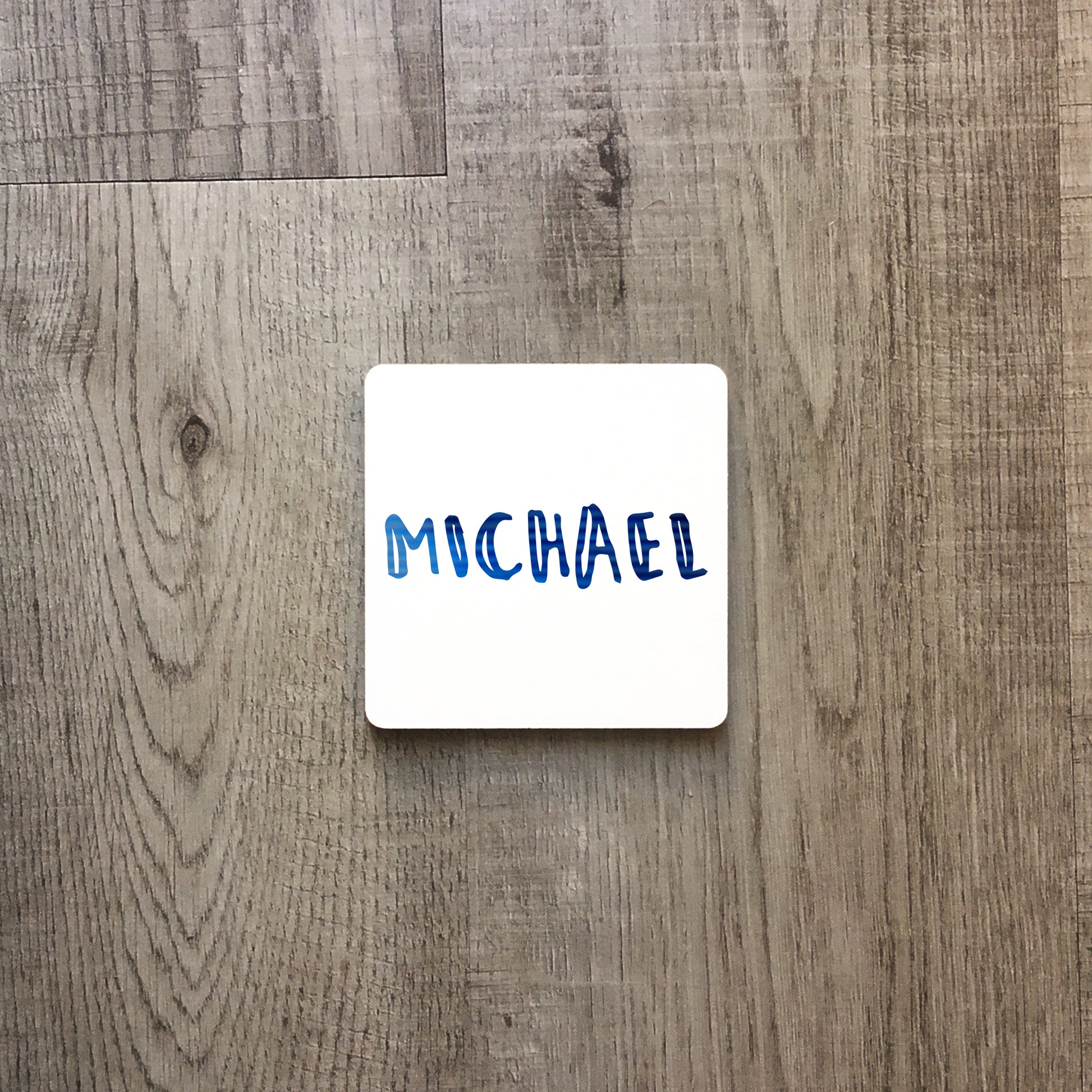 Cute marker pen style personalised name | Enamel mug-Enamel mug-Adnil Creations