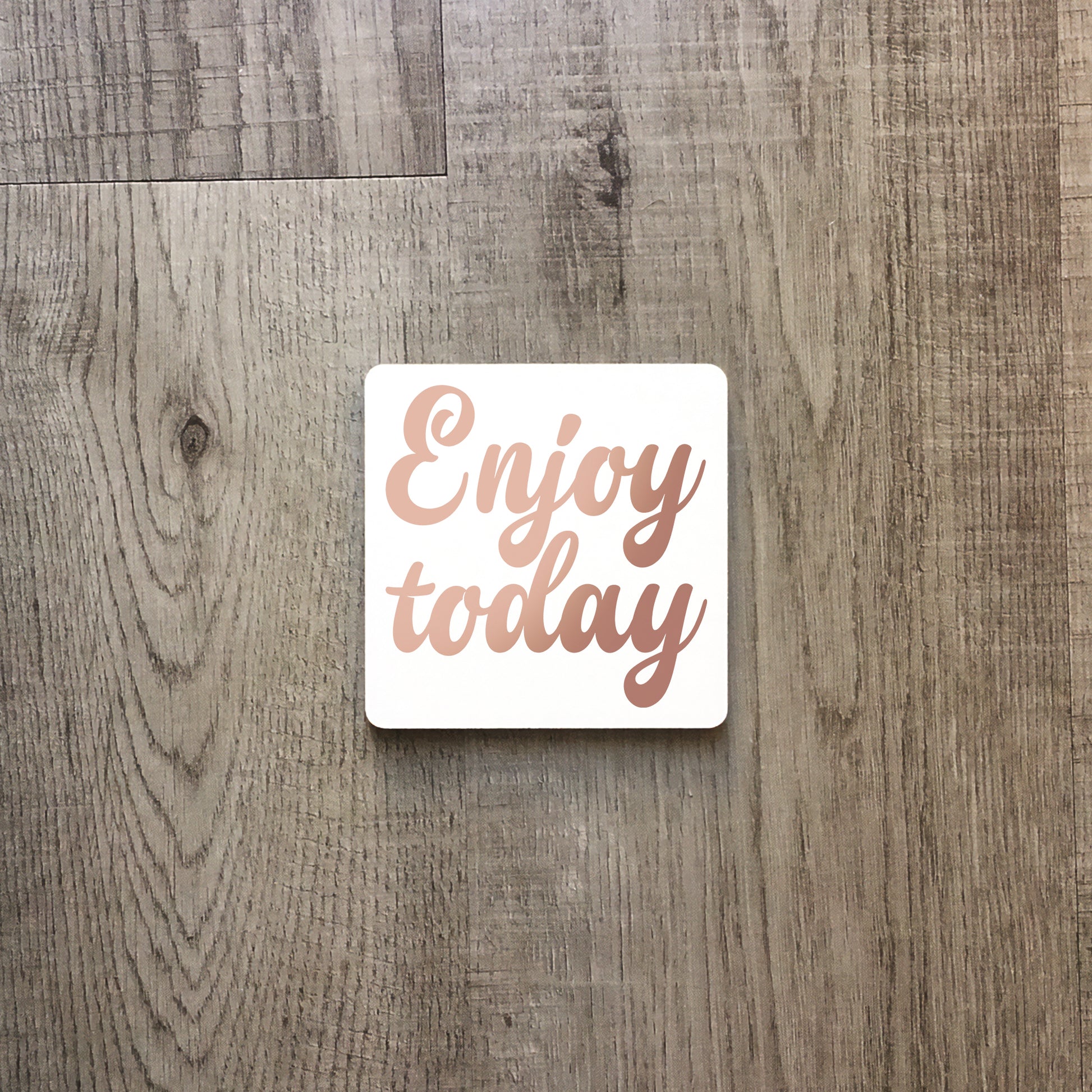 Enjoy today | Enamel mug-Enamel mug-Adnil Creations