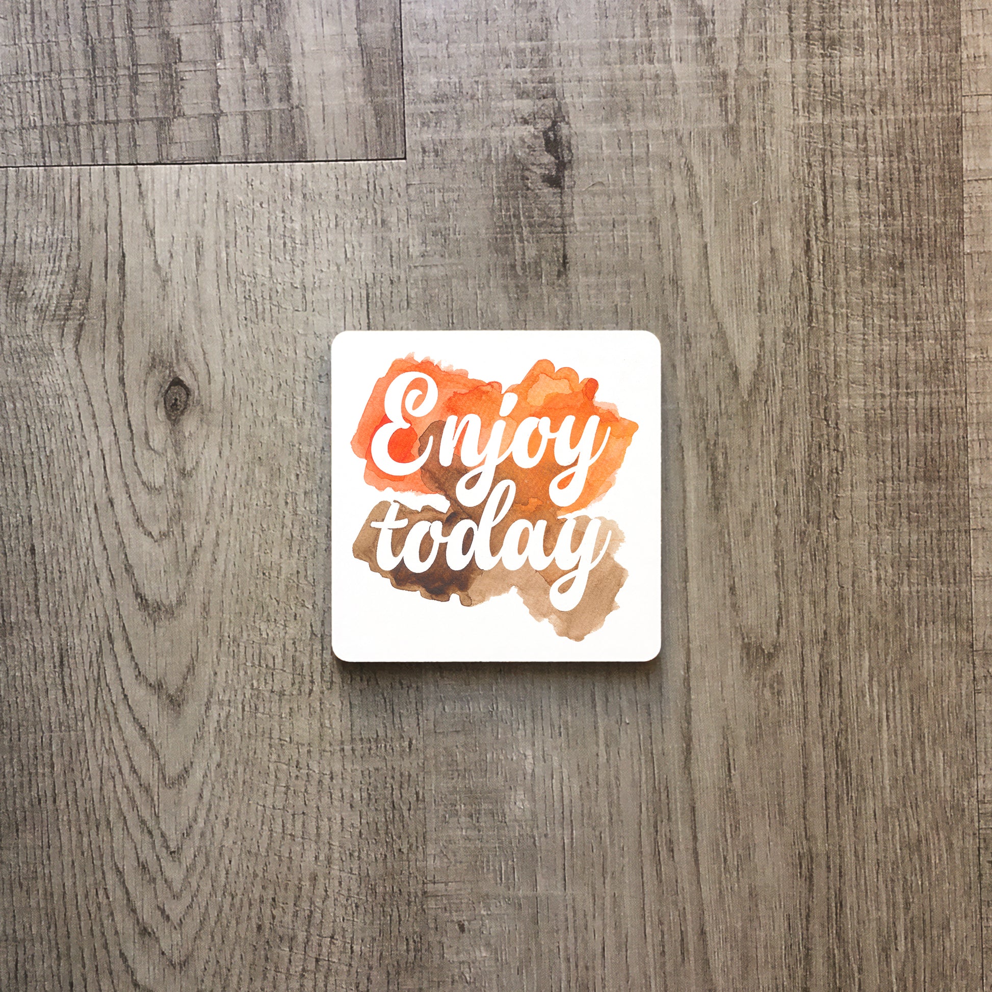 Enjoy today watercolour | Enamel mug-Enamel mug-Adnil Creations