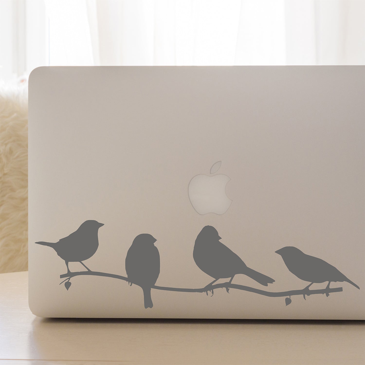 Birds on a branch | Laptop decal-MacBook decal-Adnil Creations