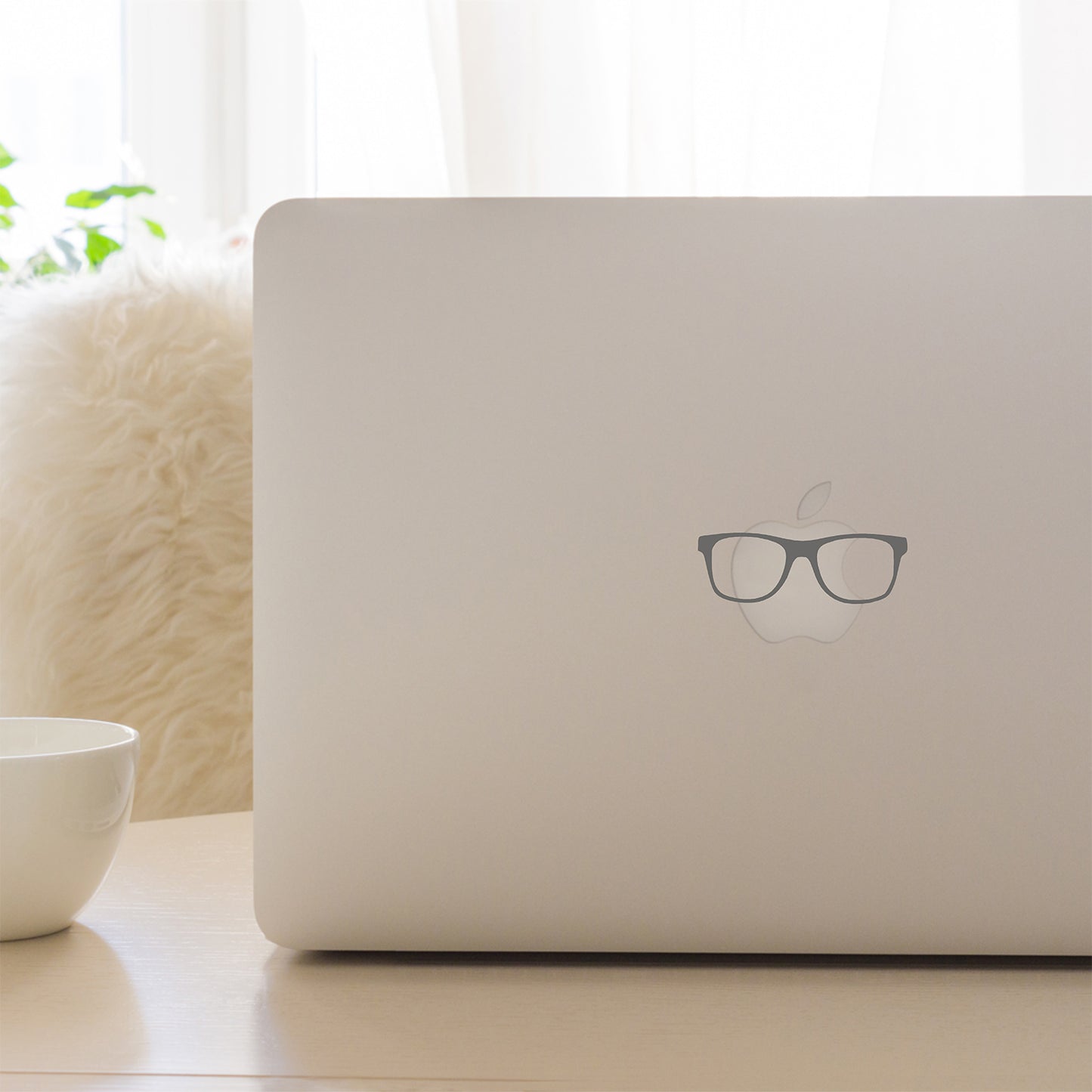 Hipster glasses | Laptop decal