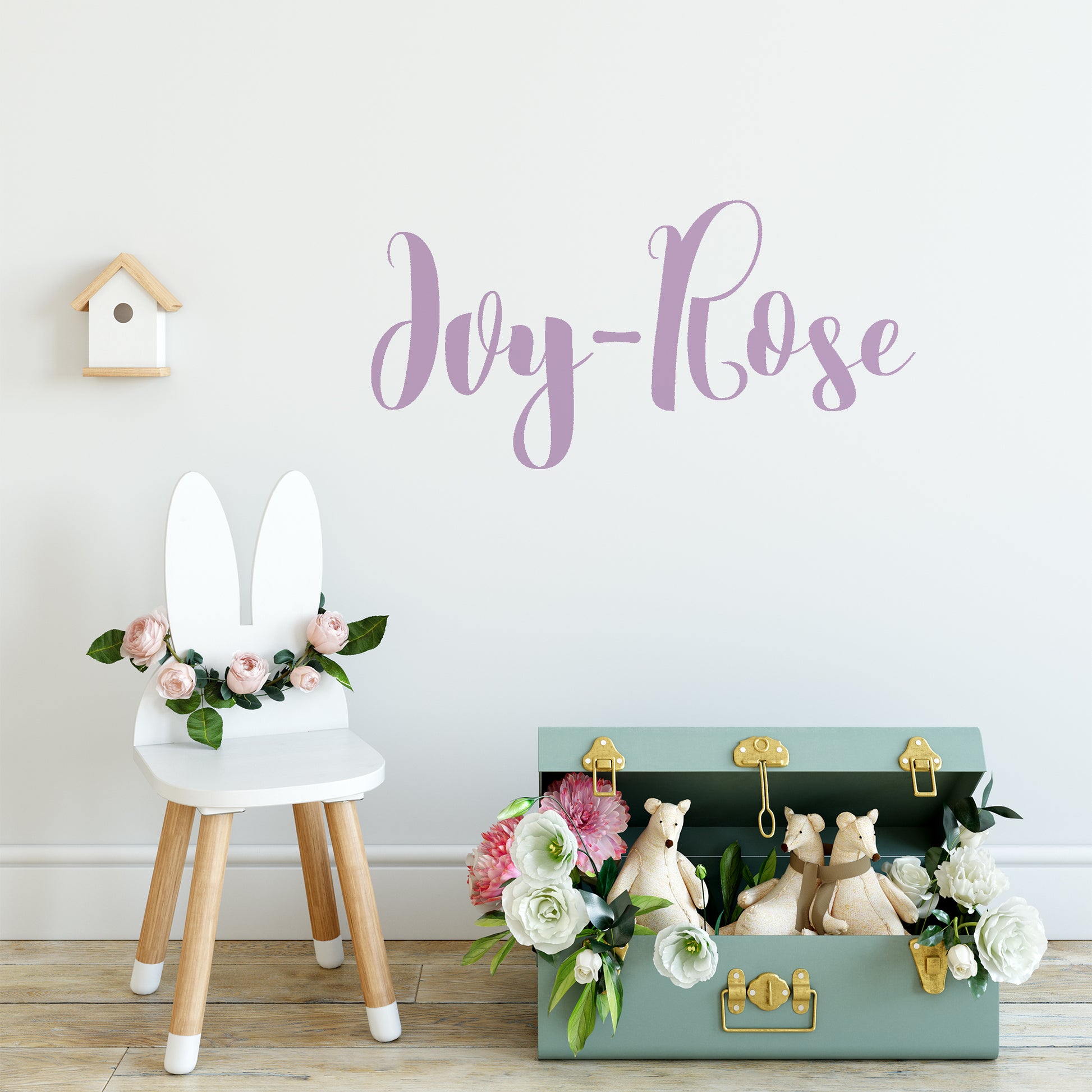 Modern chunky font | Monogram decal-Monogram & name decal-Adnil Creations
