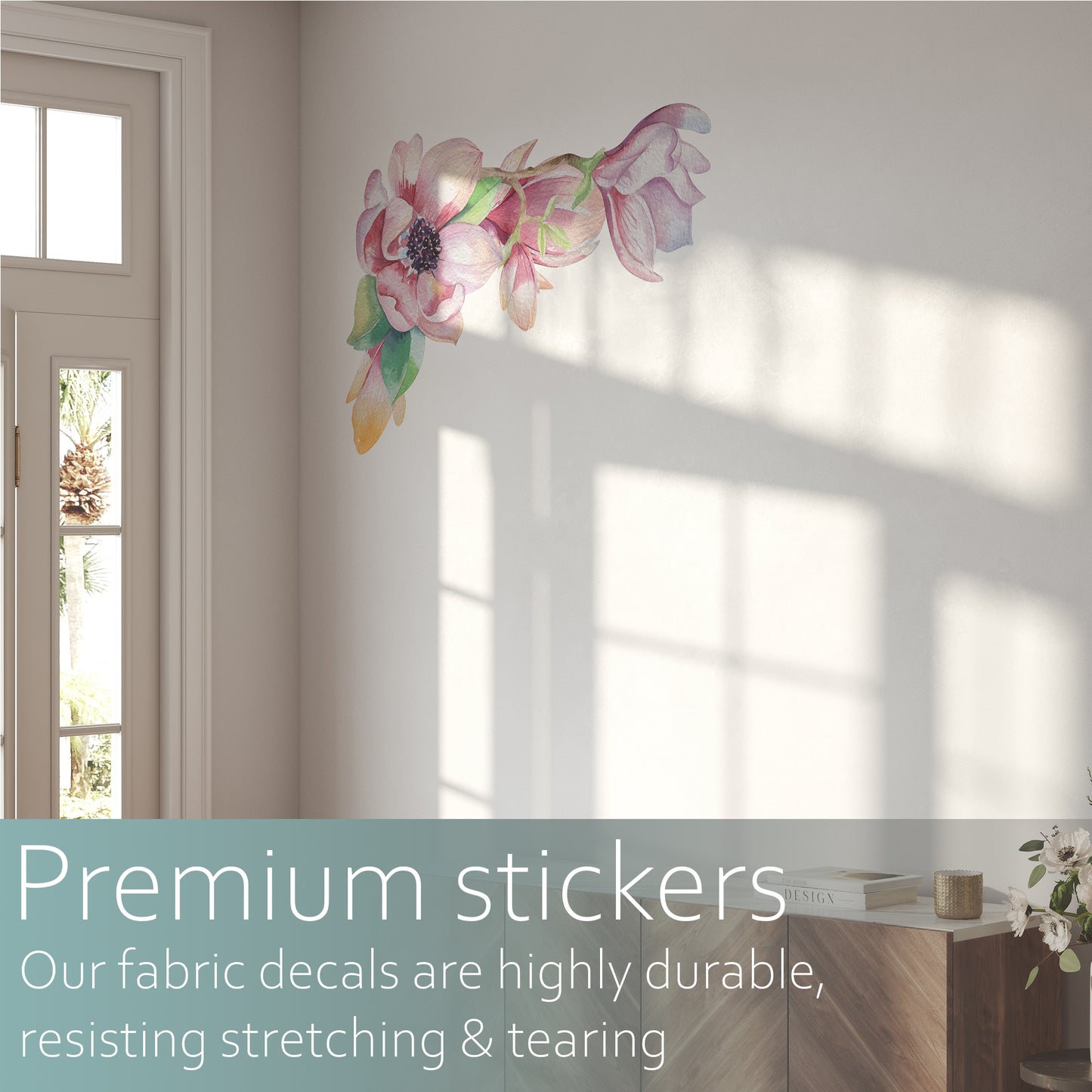 Magnolia | Fabric wall stickers