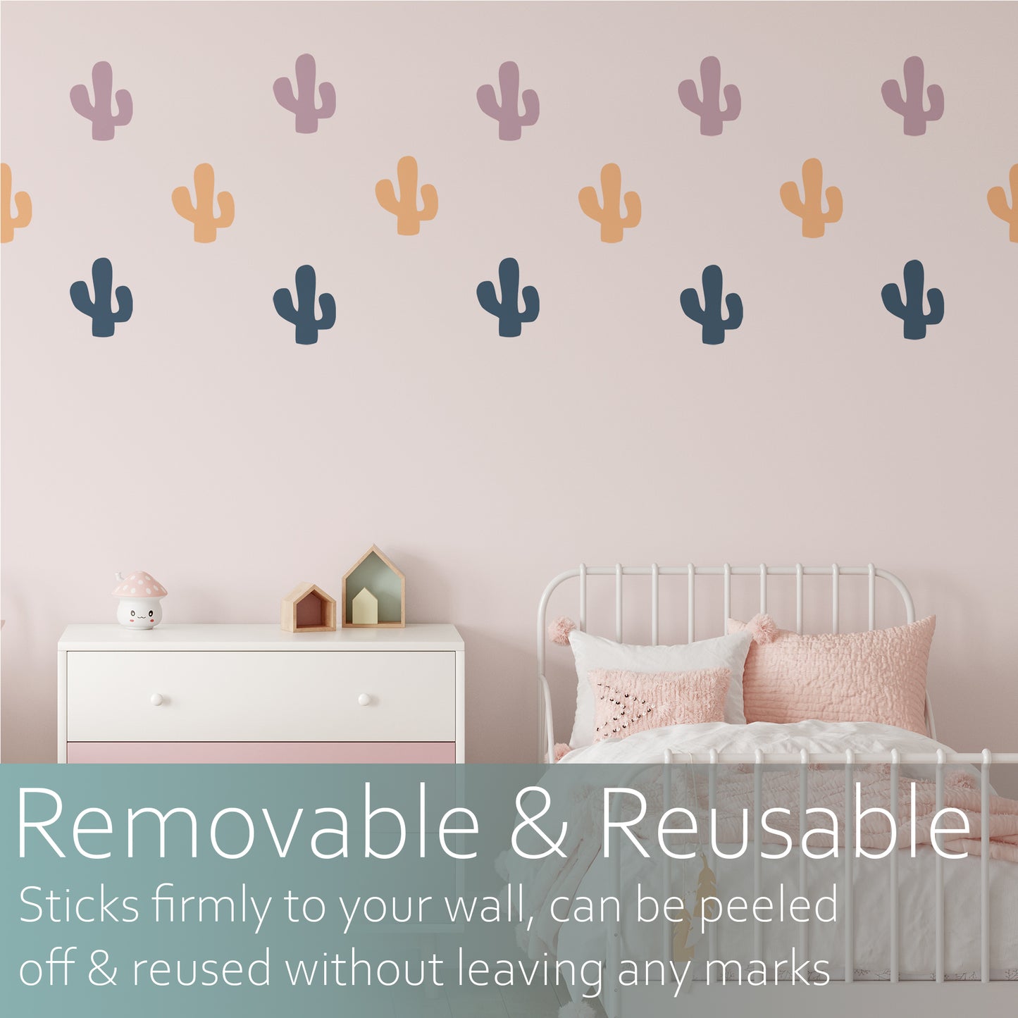 Cacti | Fabric wall stickers