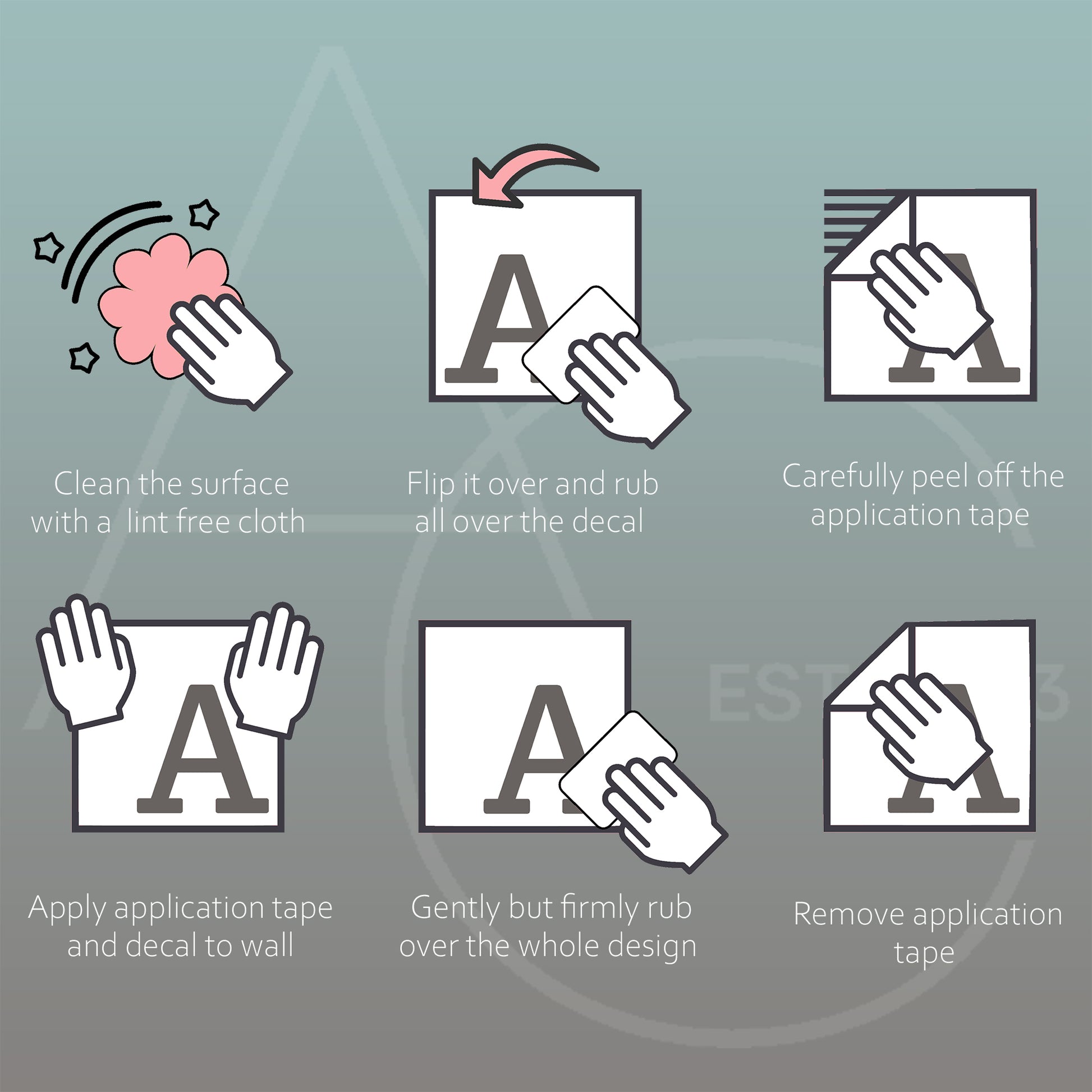 Geometric frog | Wall decal-Wall art-Adnil Creations