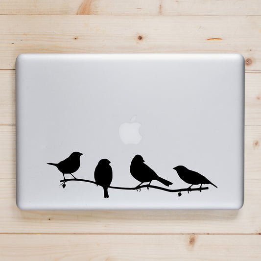 Birds on a branch | Laptop decal