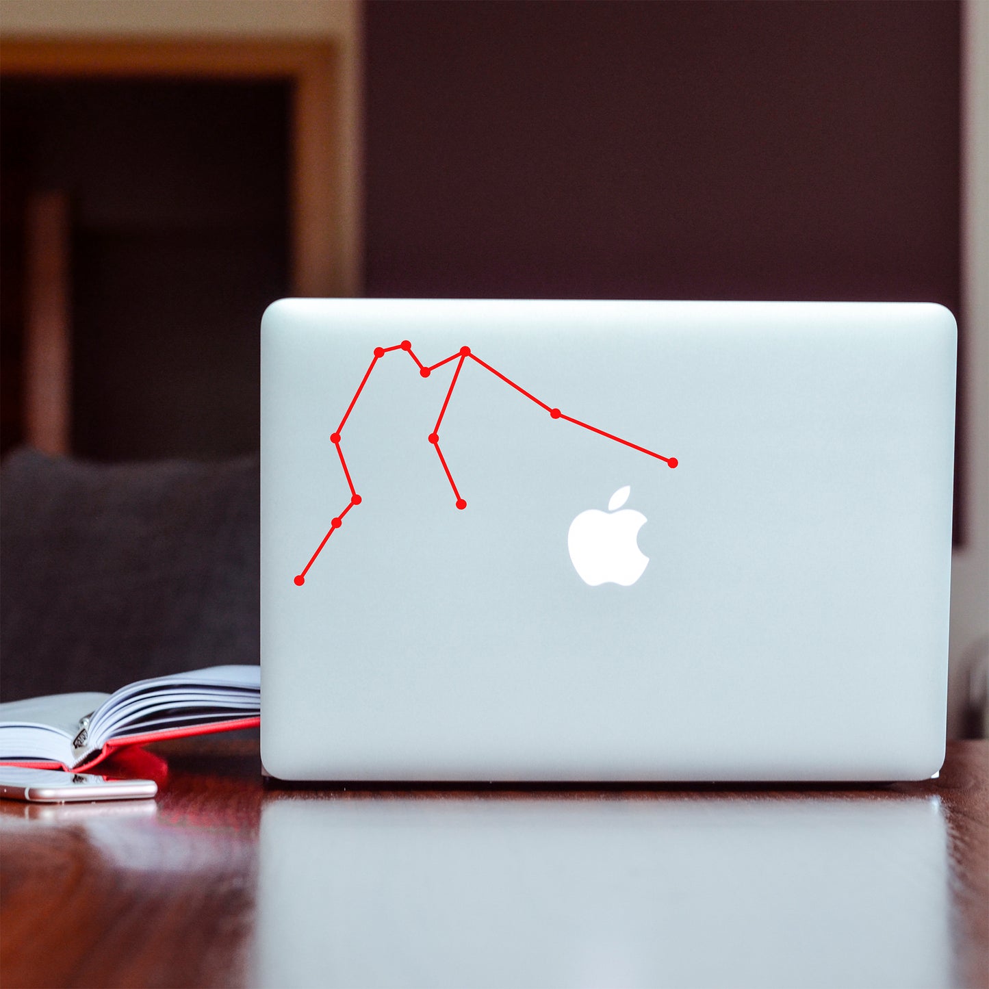 Aquarius constellation | Laptop decal