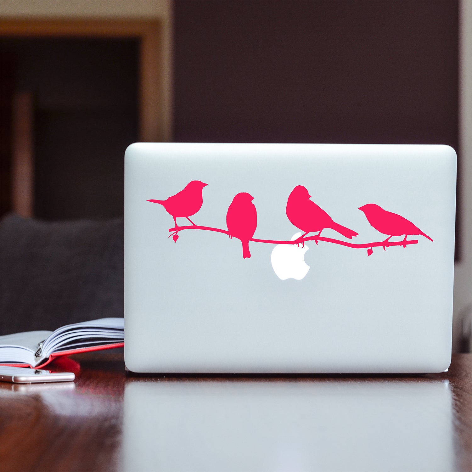 Birds on a branch | Laptop decal-MacBook decal-Adnil Creations