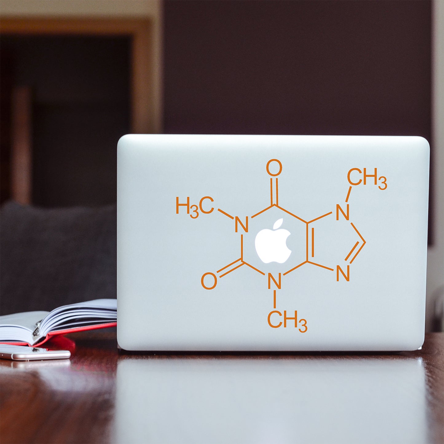 Caffeine molecule | Laptop decal
