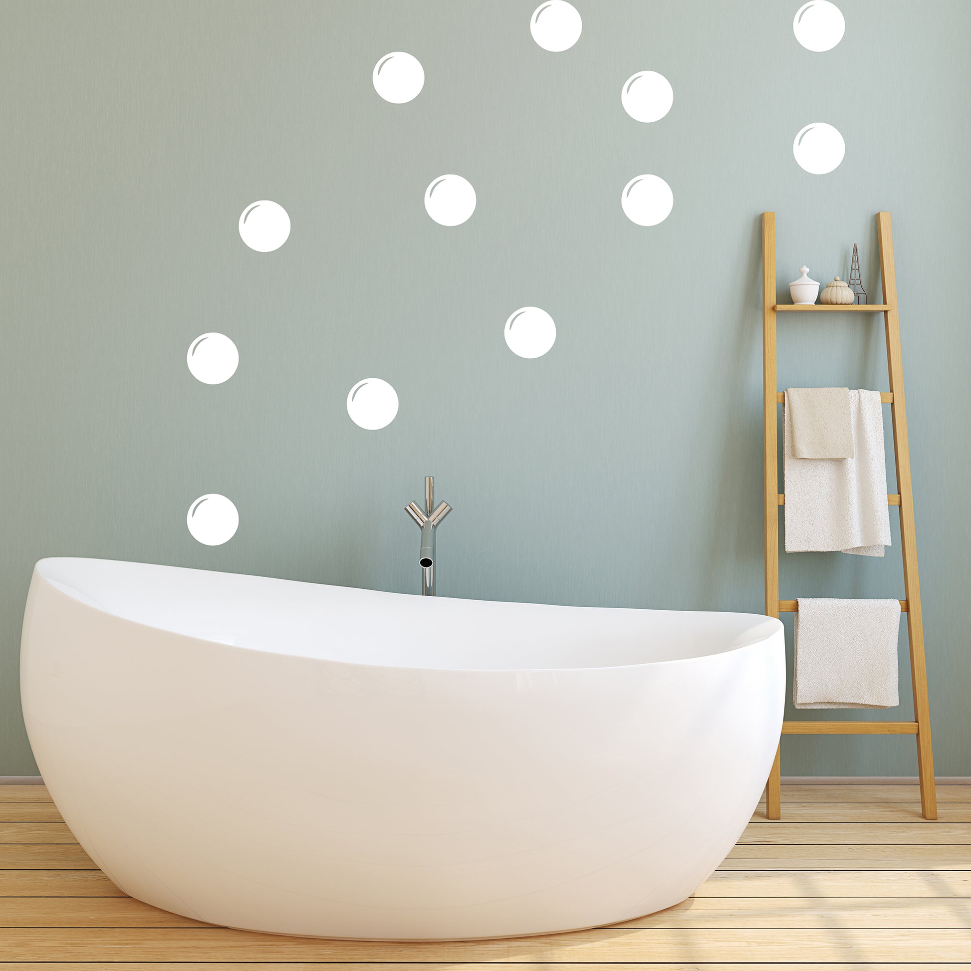 Bathroom bubbles | Wall pattern-Repeating pattern-Adnil Creations