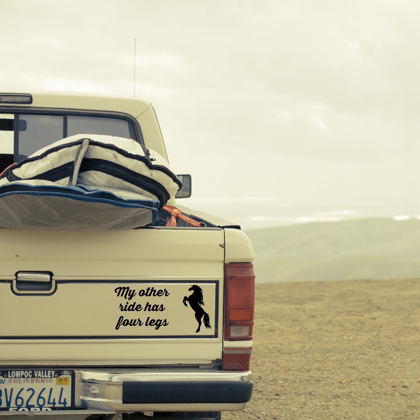 My other ride has four legs | Bumper sticker