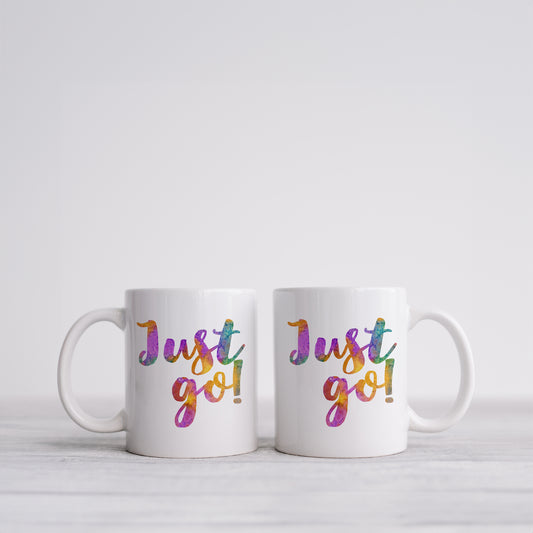 Just go  | Ceramic mug