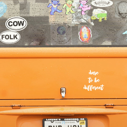 Dare to be different | Bumper sticker