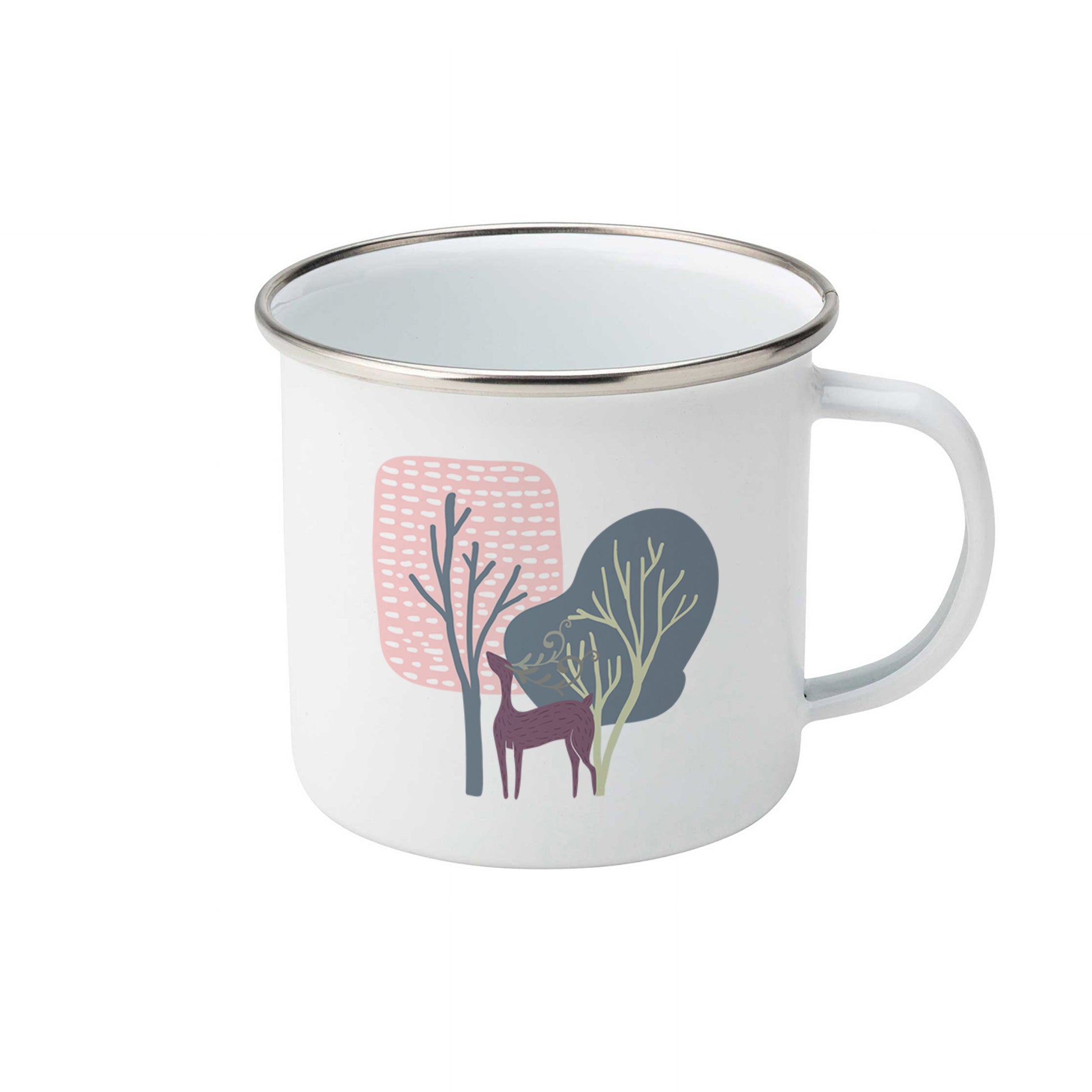 Woodland Treasures | Enamel mug-Enamel mug-Adnil Creations