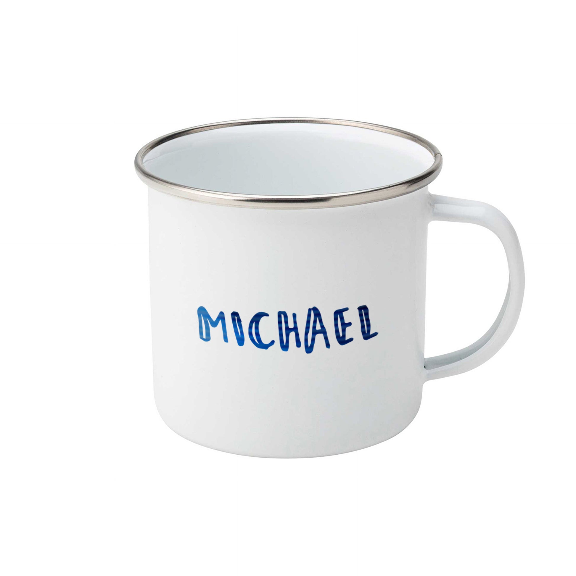 Cute marker pen style personalised name | Enamel mug-Enamel mug-Adnil Creations