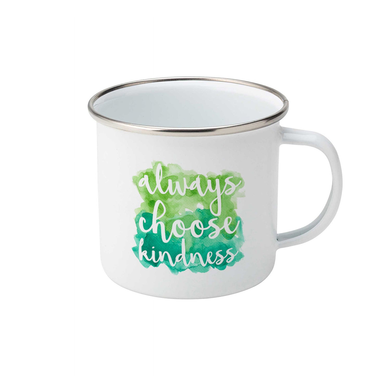 Always choose kindness | Enamel mug-Enamel mug-Adnil Creations