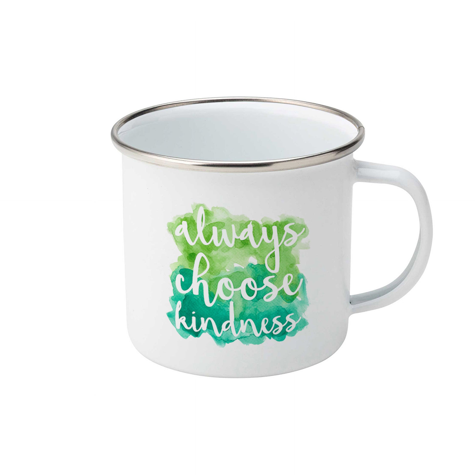 Always choose kindness | Enamel mug-Enamel mug-Adnil Creations
