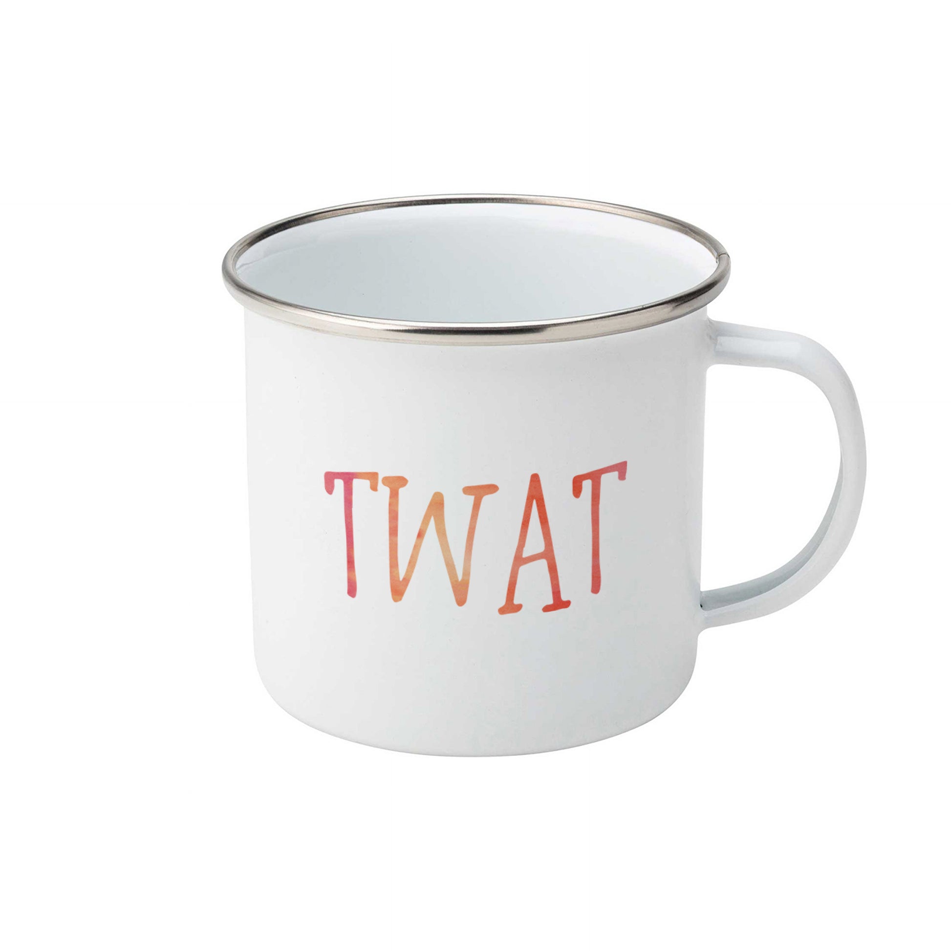 Twat | Enamel mug-Enamel mug-Adnil Creations