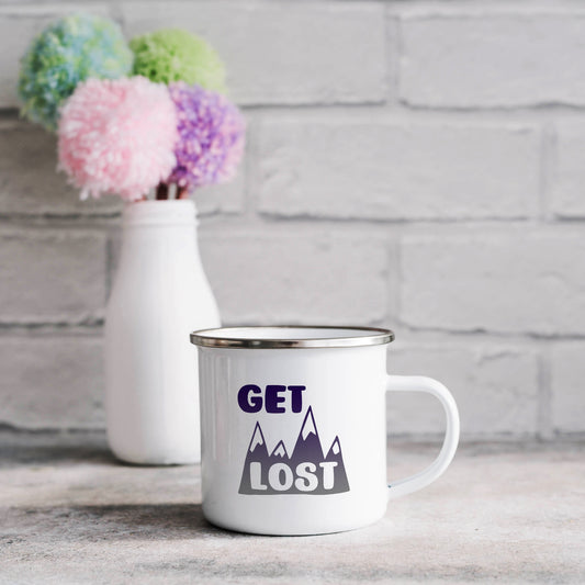 Get lost | Enamel mug