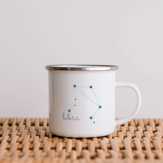 Libra Constellation | Enamel mug