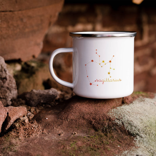 Sagittarius Constellation | Enamel mug