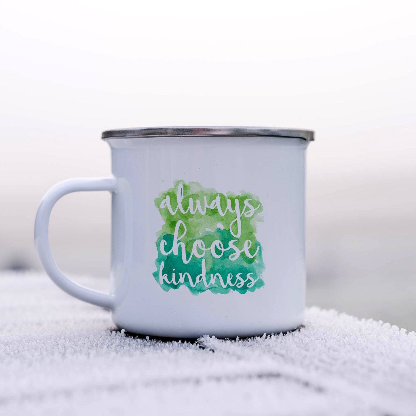 Always choose kindness | Enamel mug