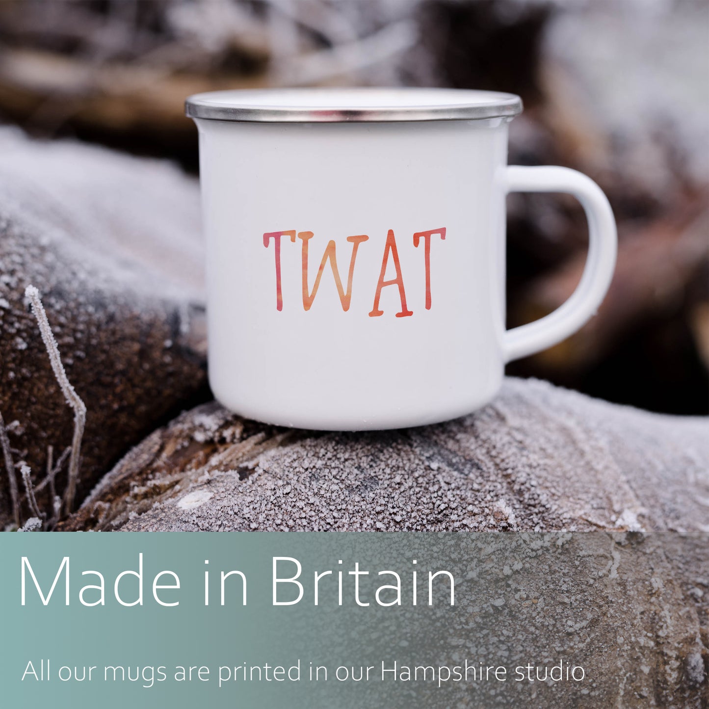 Twat | Enamel mug-Enamel mug-Adnil Creations