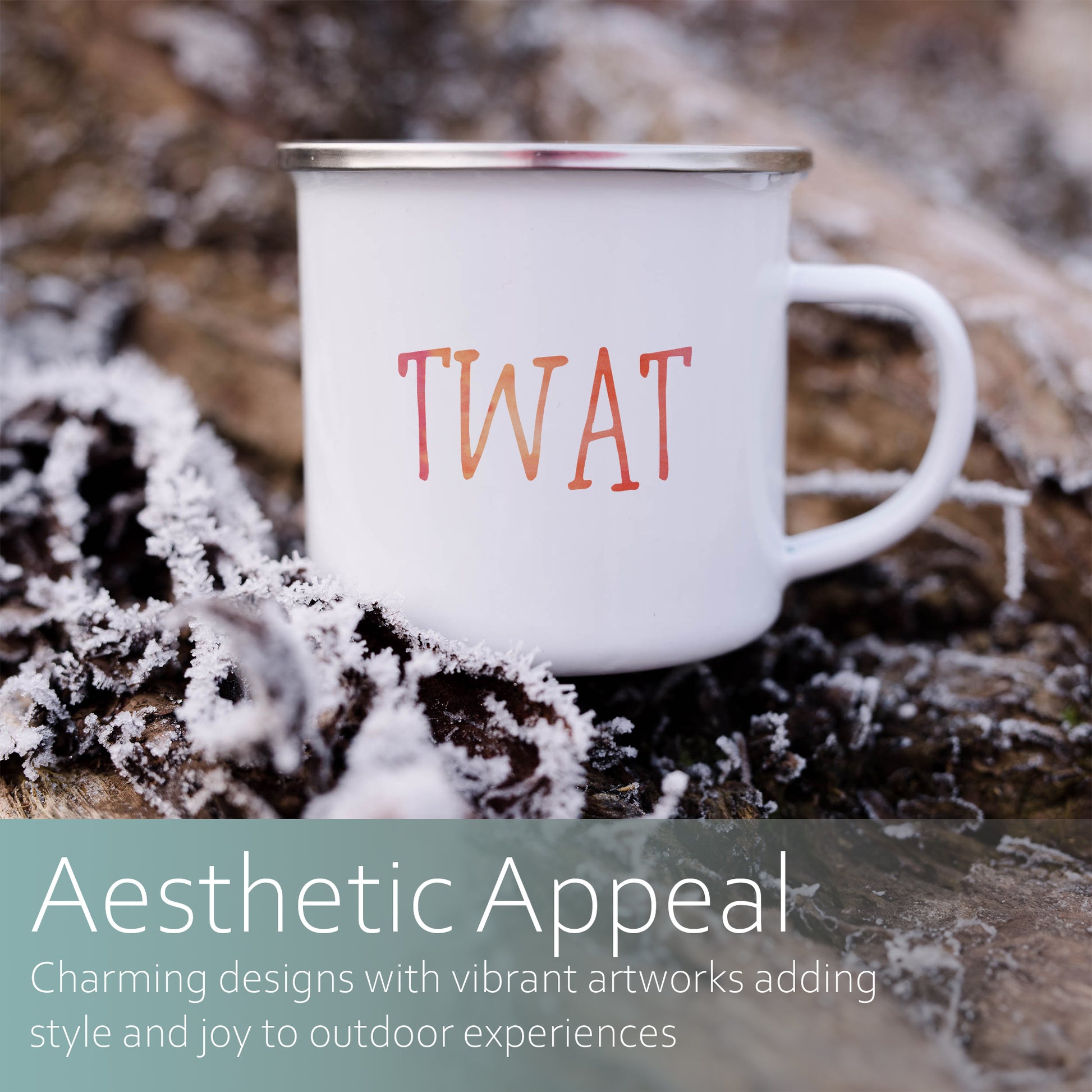 Twat | Enamel mug-Enamel mug-Adnil Creations