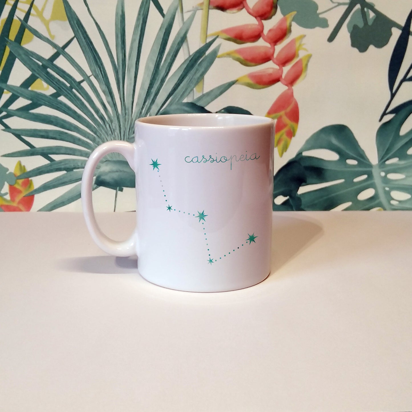 Cassiopeia constellation | Ceramic mug