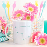 Cassiopeia constellation | Ceramic mug