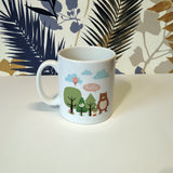 Cute scandi forest | Ceramic mug