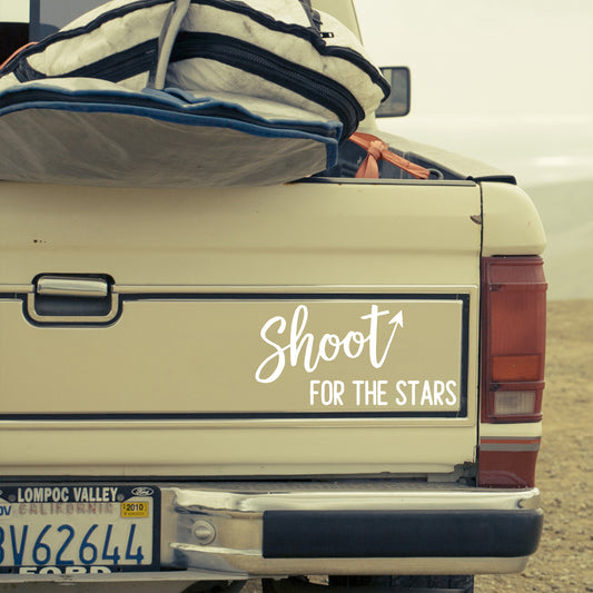 Shoot for the stars | Bumper sticker