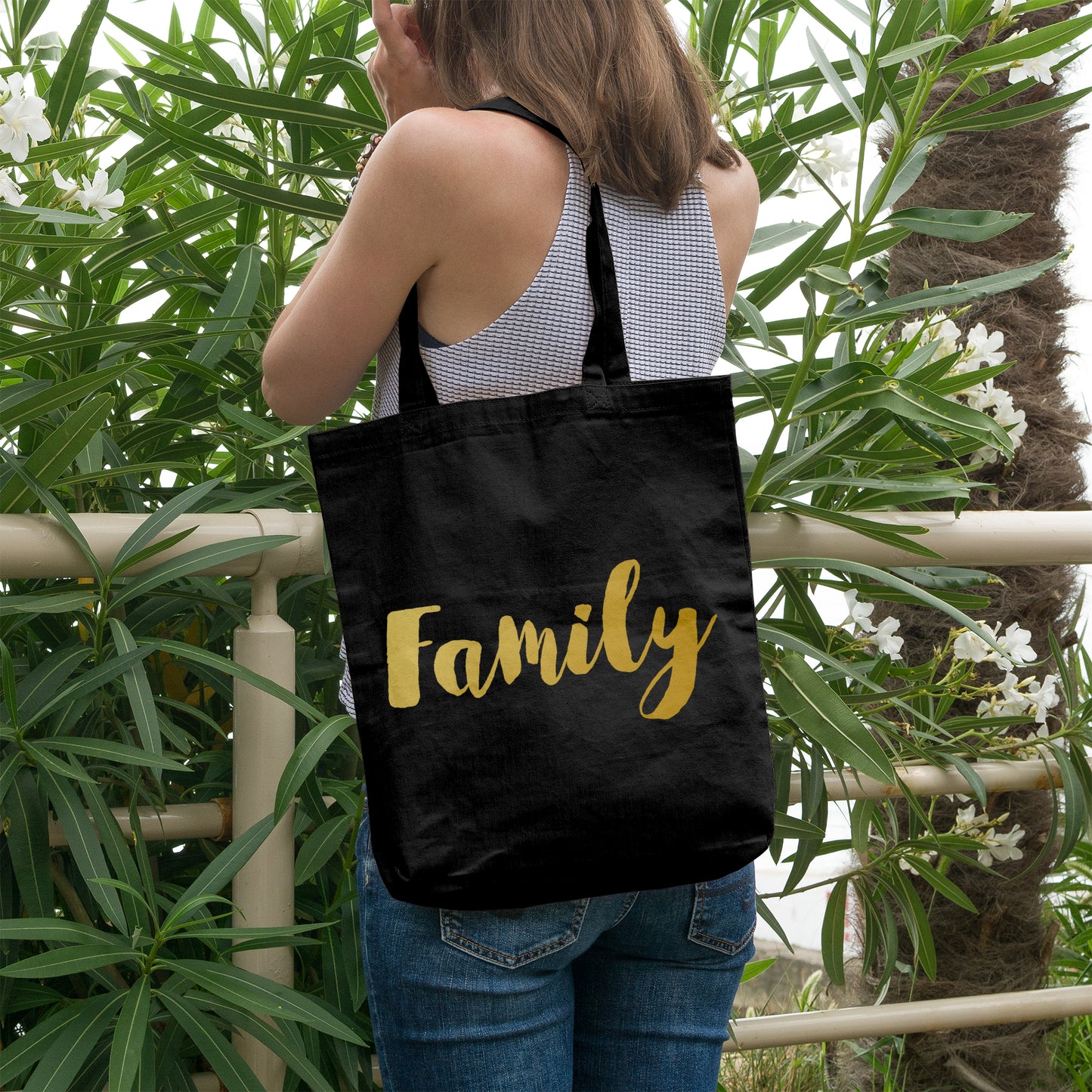 Family | 100% Organic Cotton tote bag