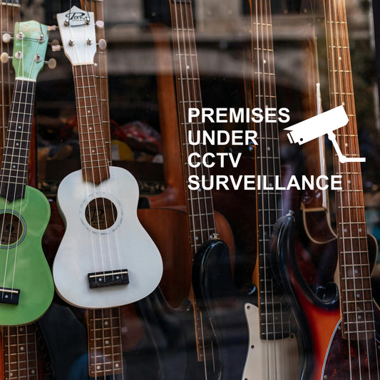 CCTV | Premises under surveillance | Shop window decal