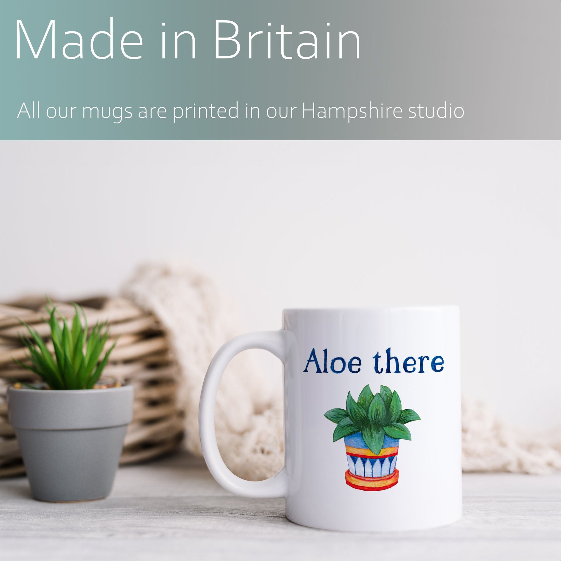 Aloe there | Ceramic mug-Ceramic mug-Adnil Creations