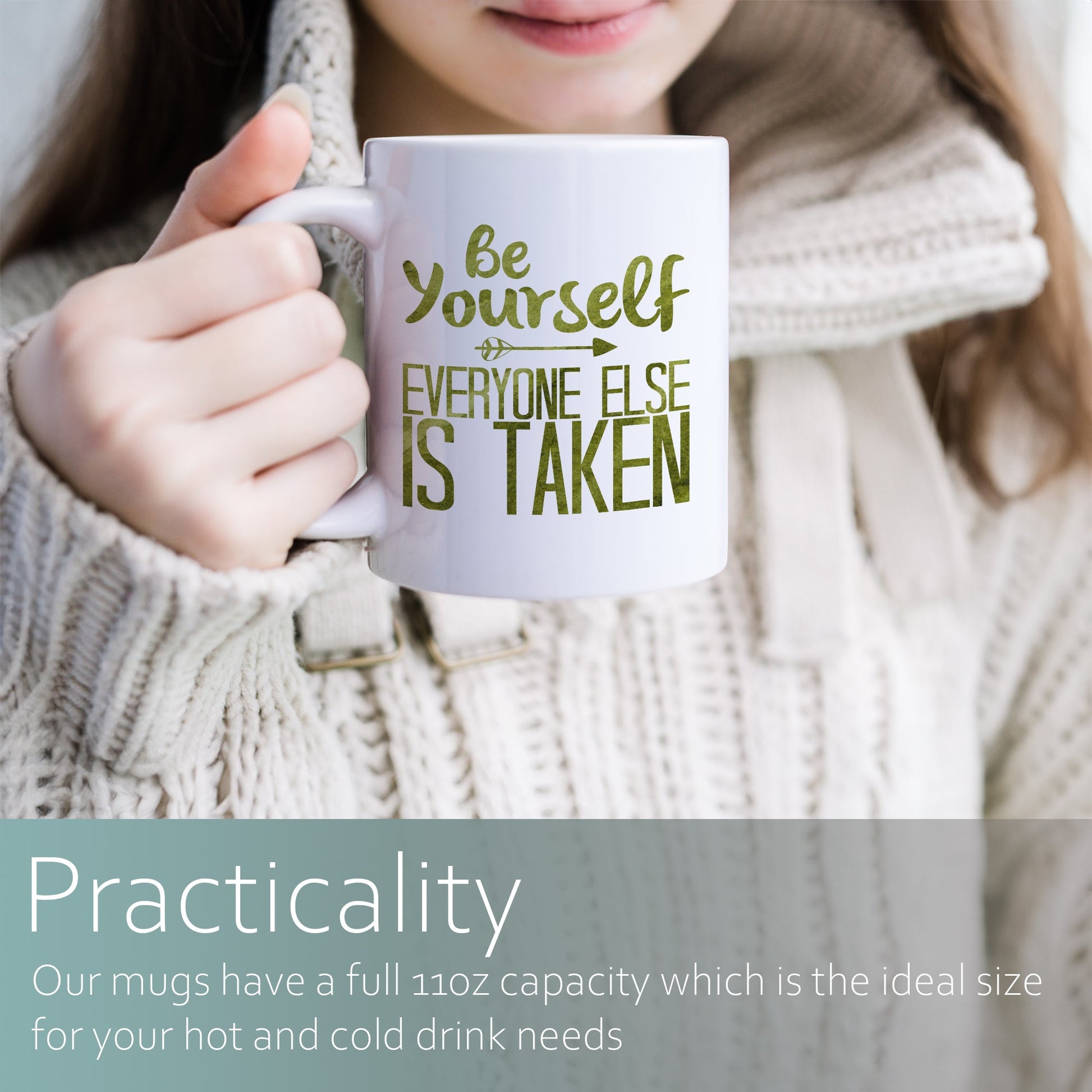 Be yourself everyone else is taken | Ceramic mug-Ceramic mug-Adnil Creations