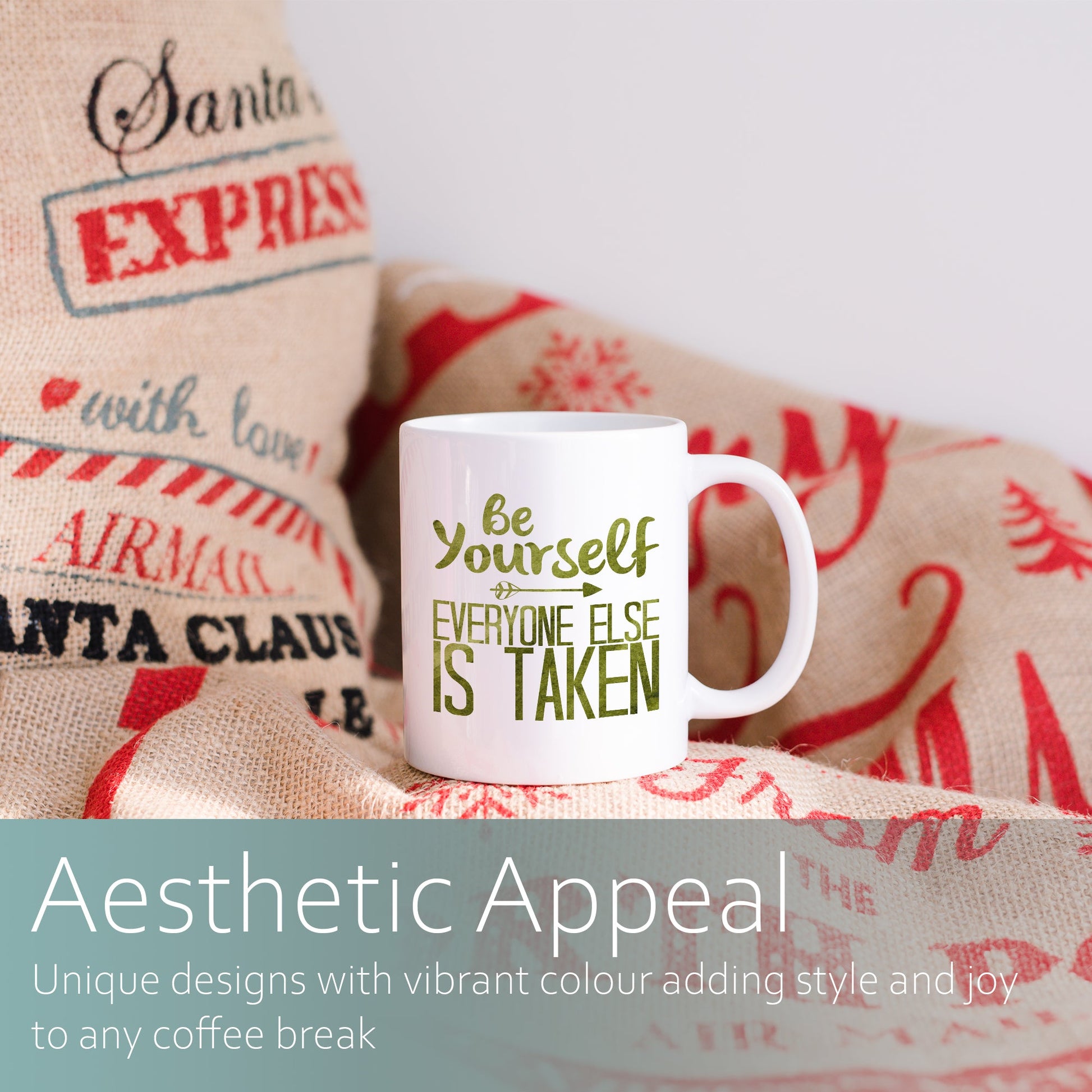 Be yourself everyone else is taken | Ceramic mug-Ceramic mug-Adnil Creations