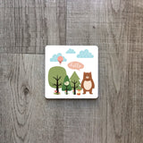 Cute scandi forest | Ceramic mug