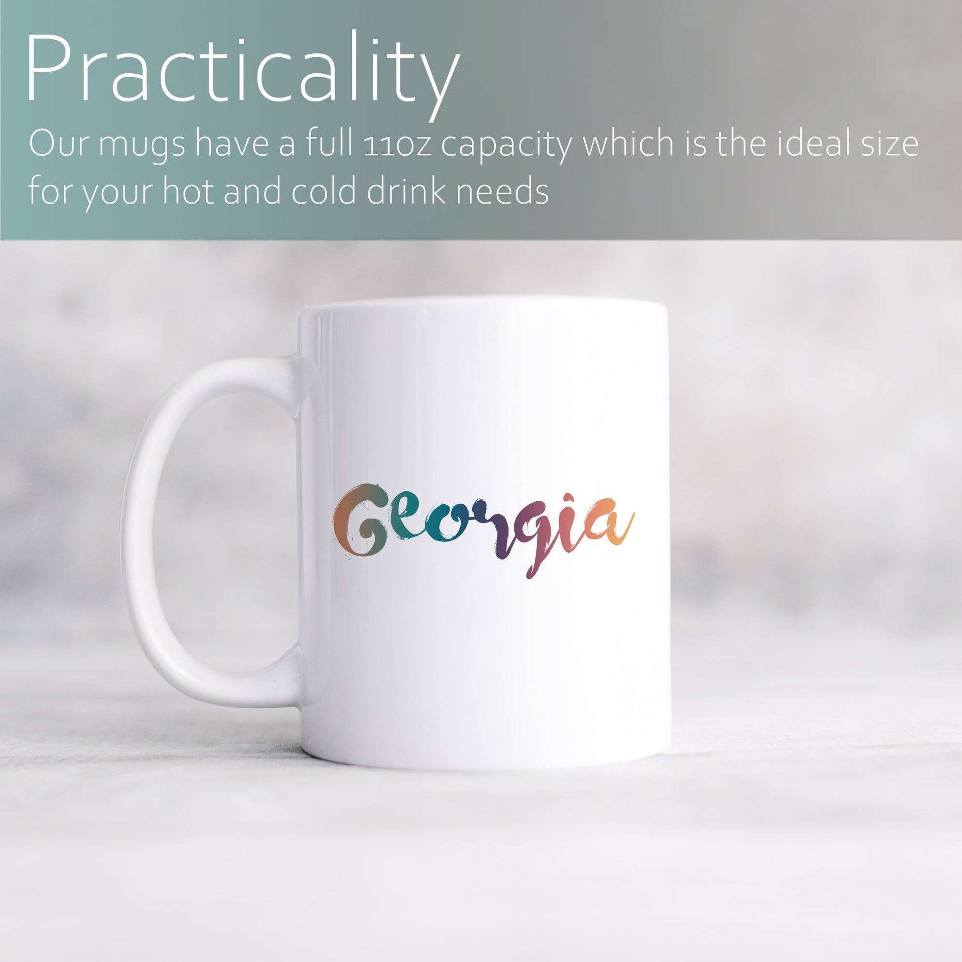 Deep pastel personalised name | Ceramic mug-Ceramic mug-Adnil Creations