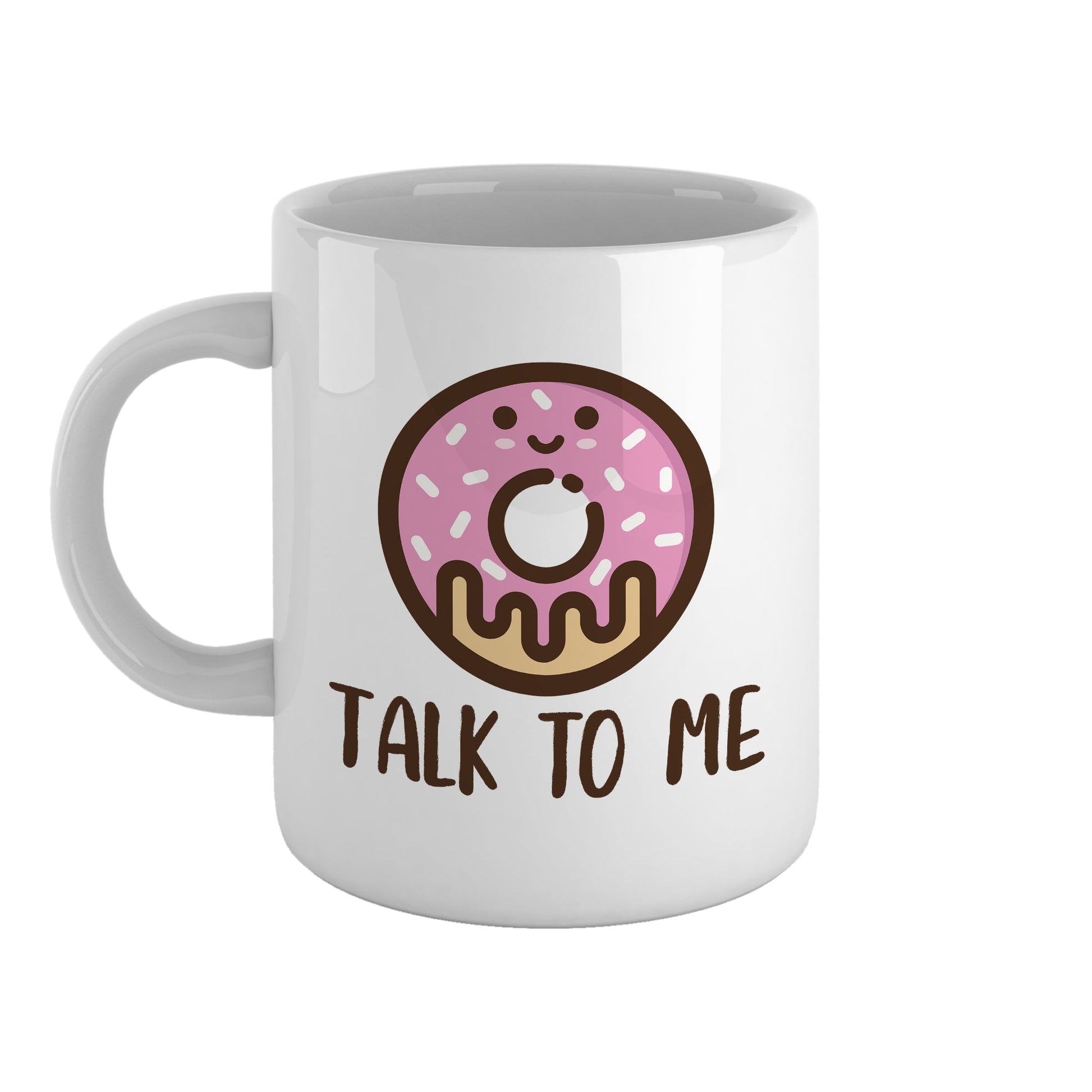 Donut talk to me | Ceramic mug-Ceramic mug-Adnil Creations