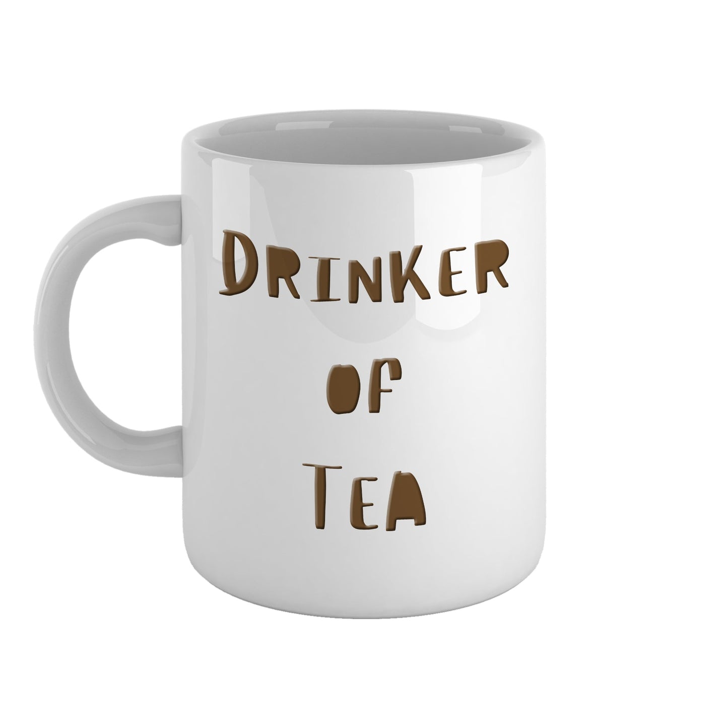 Drinker of Tea | Ceramic mug-Ceramic mug-Adnil Creations