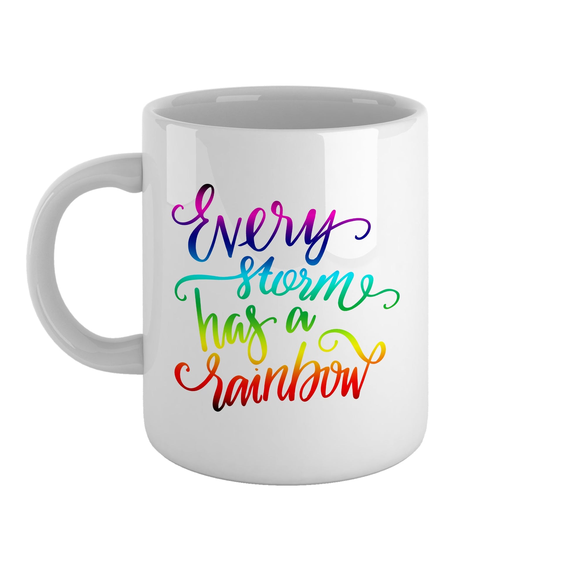 Every storm has a rainbow | Ceramic mug-Ceramic mug-Adnil Creations
