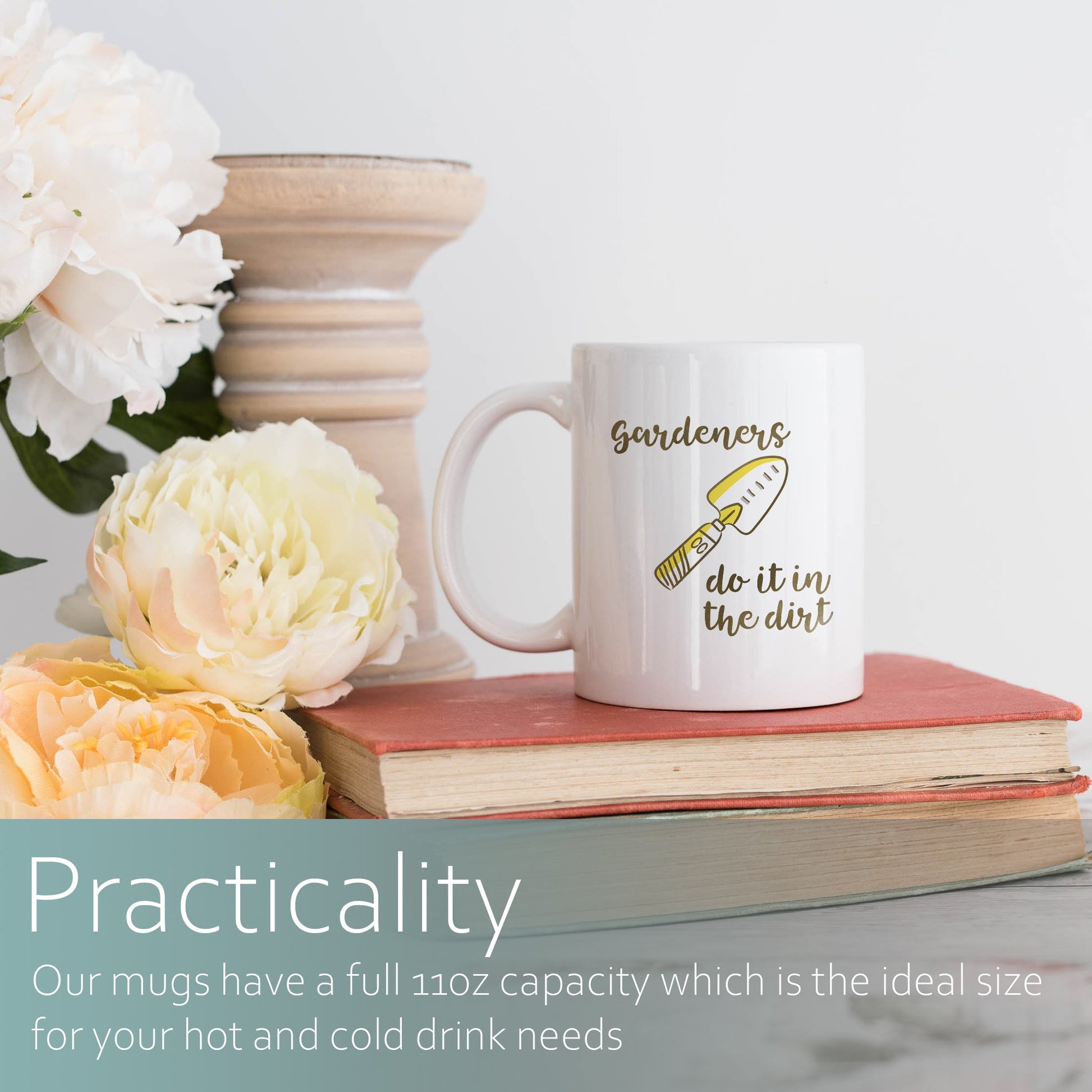 Gardeners do it in the dirt | Ceramic mug-Ceramic mug-Adnil Creations