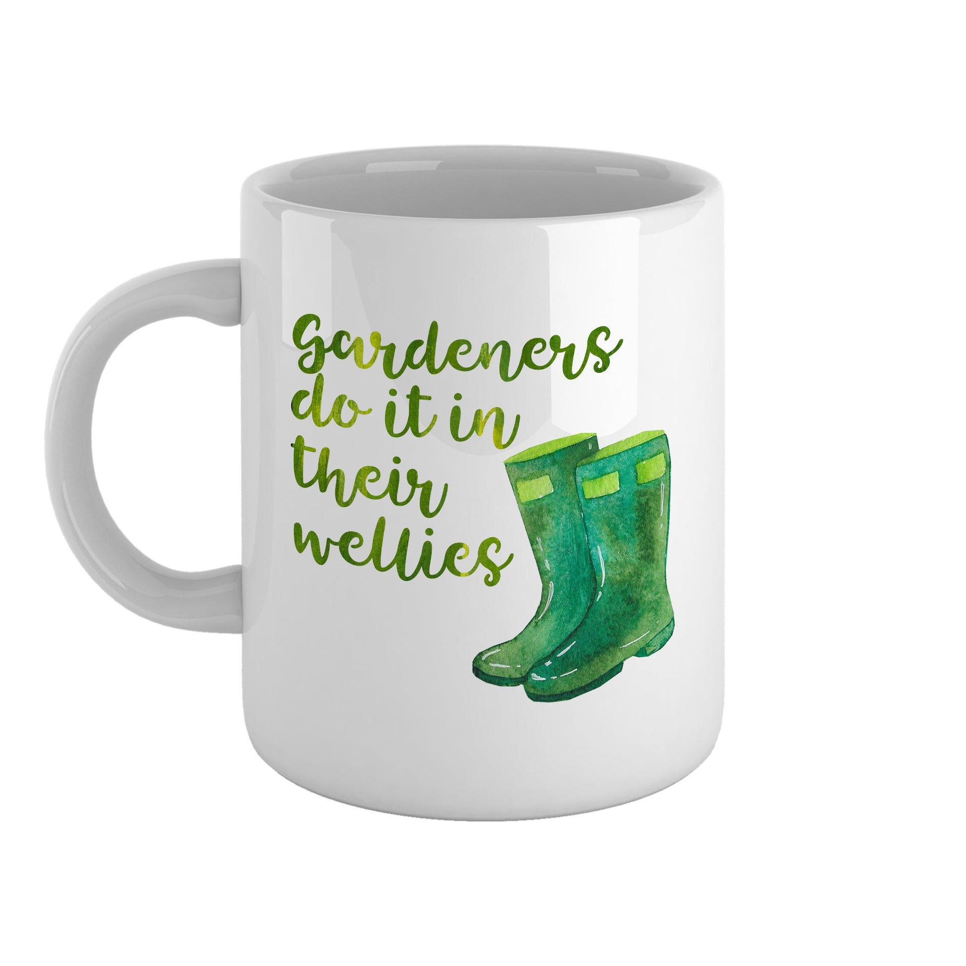 Gardeners do it in their wellies | Ceramic mug-Ceramic mug-Adnil Creations