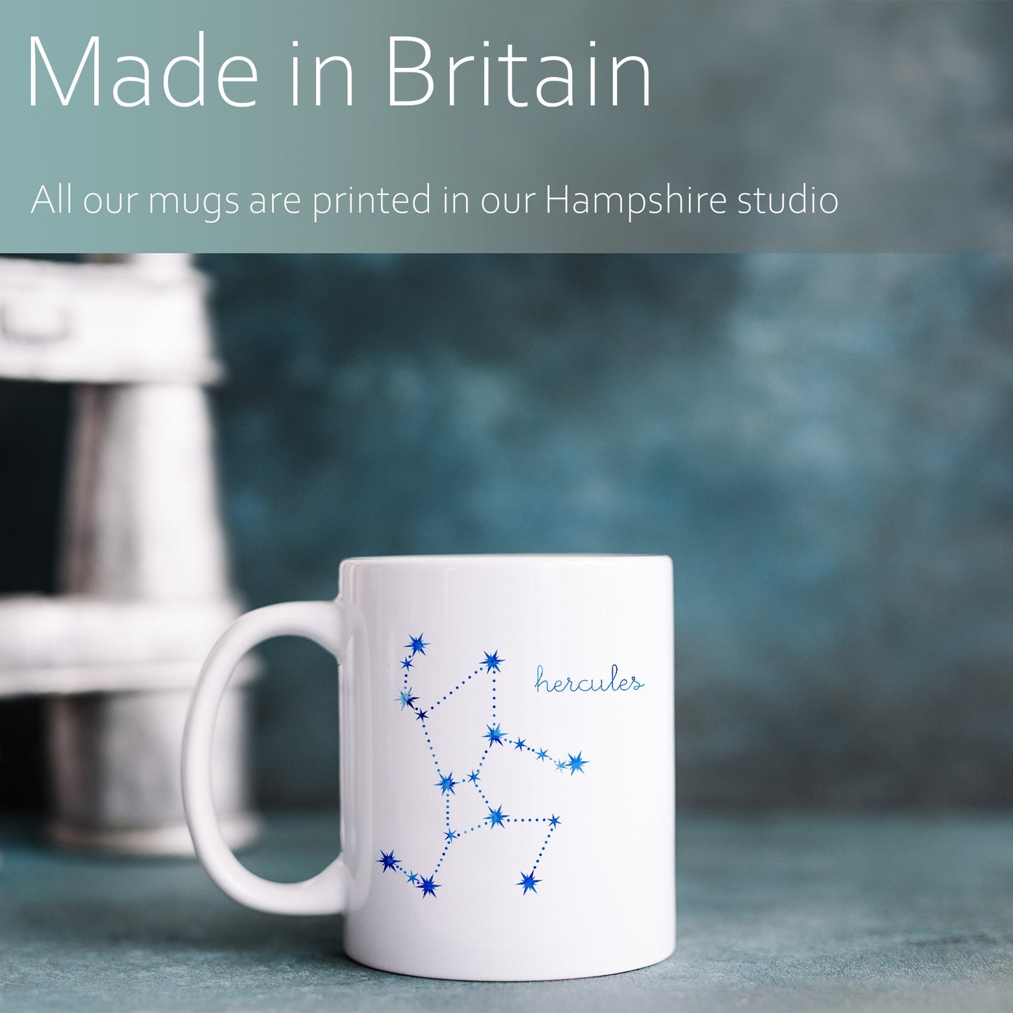 Hercules constellation | Ceramic mug-Ceramic mug-Adnil Creations