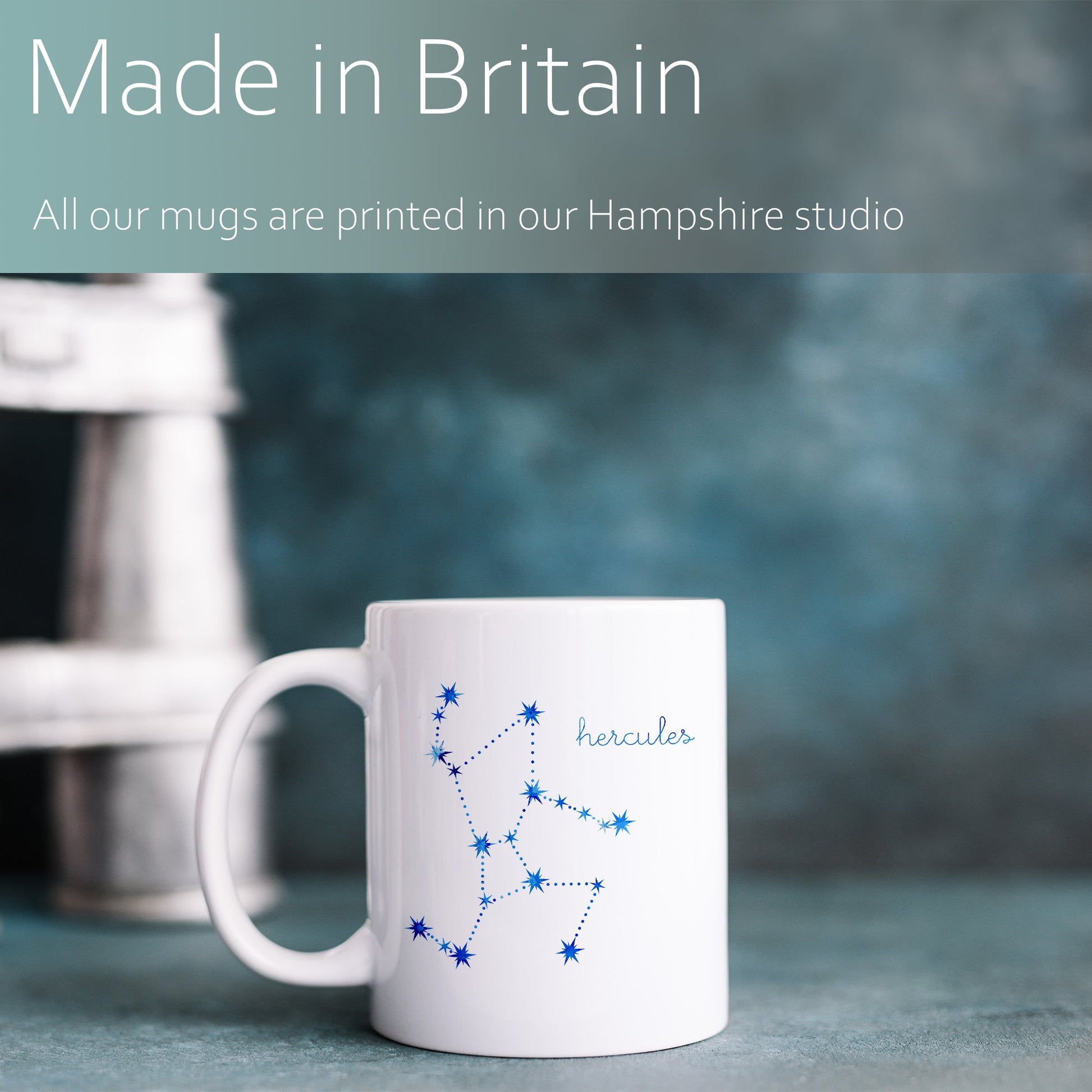 Hercules constellation | Ceramic mug-Ceramic mug-Adnil Creations