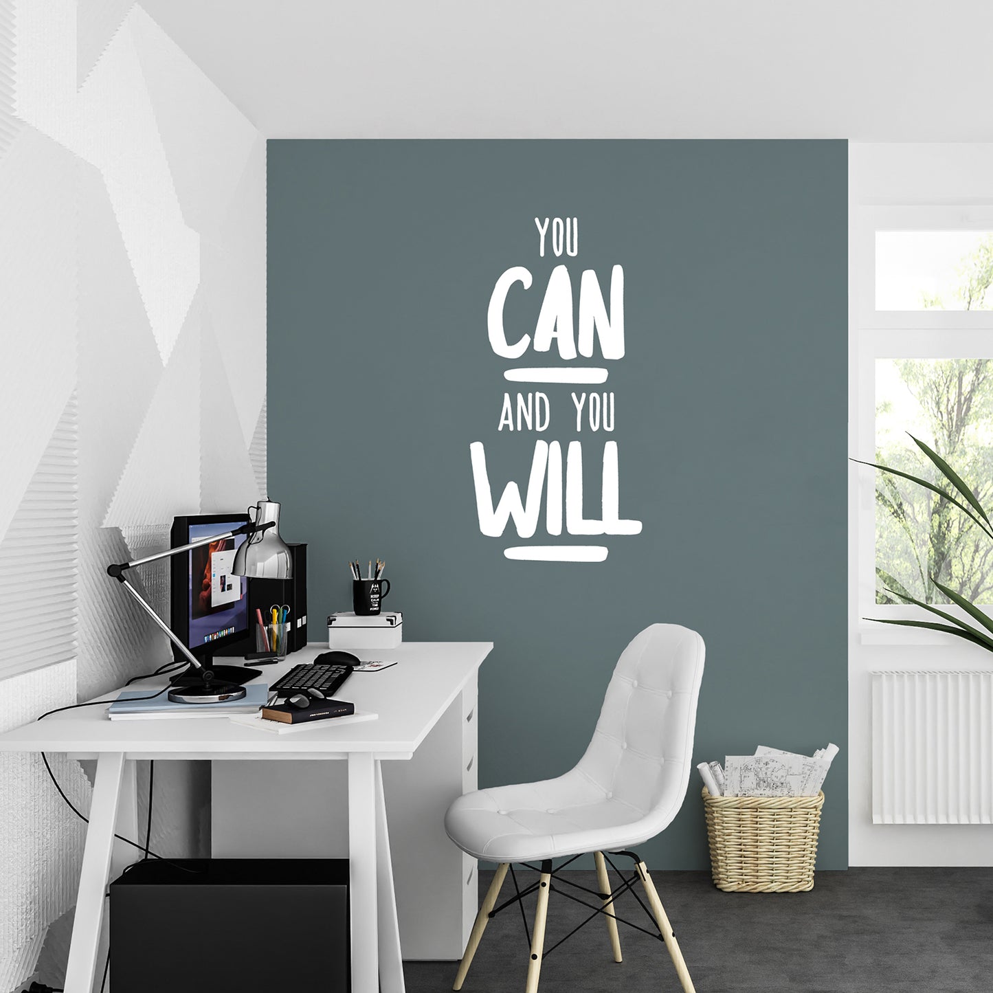 You can and you will | Wall quote