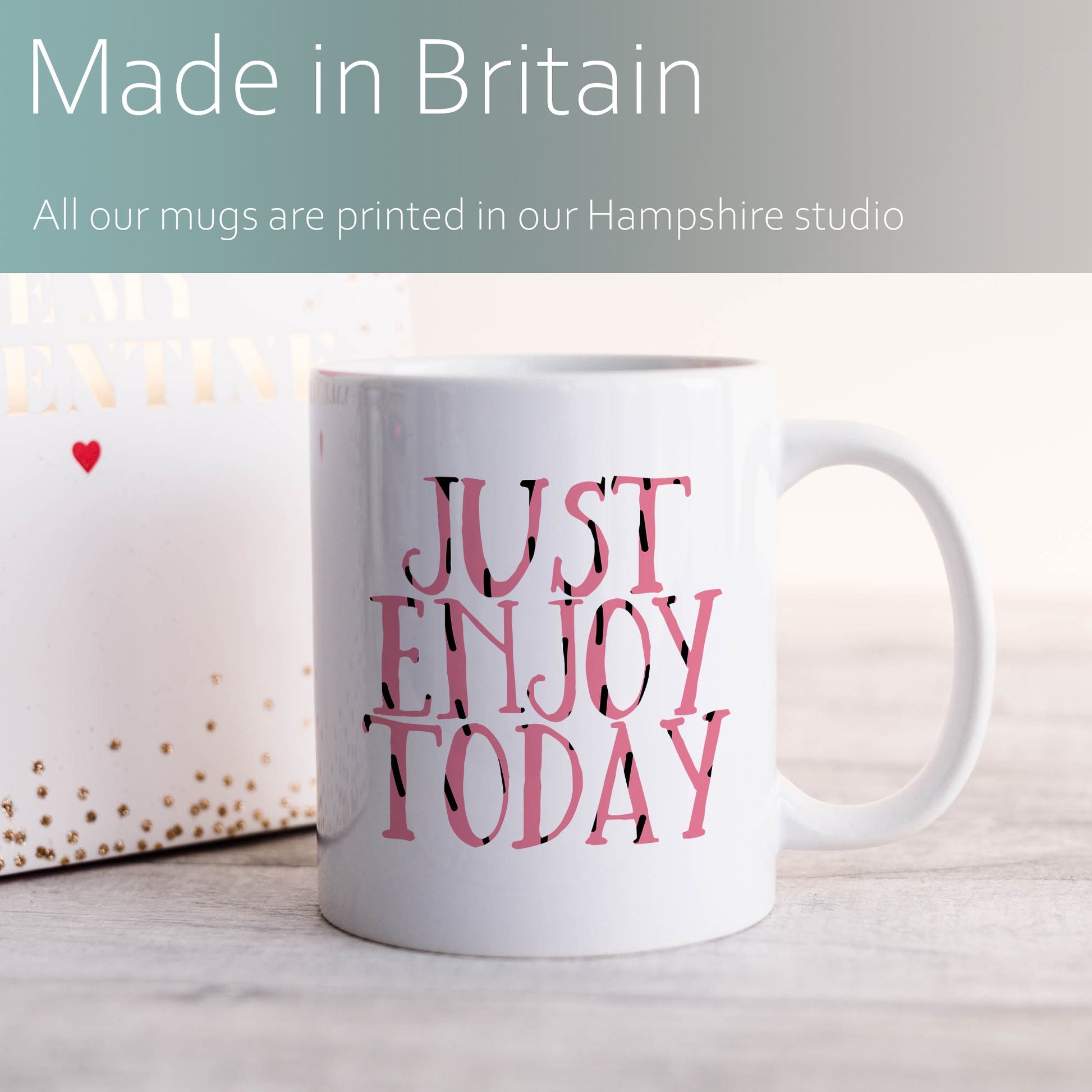 Just enjoy today | Ceramic mug-Ceramic mug-Adnil Creations